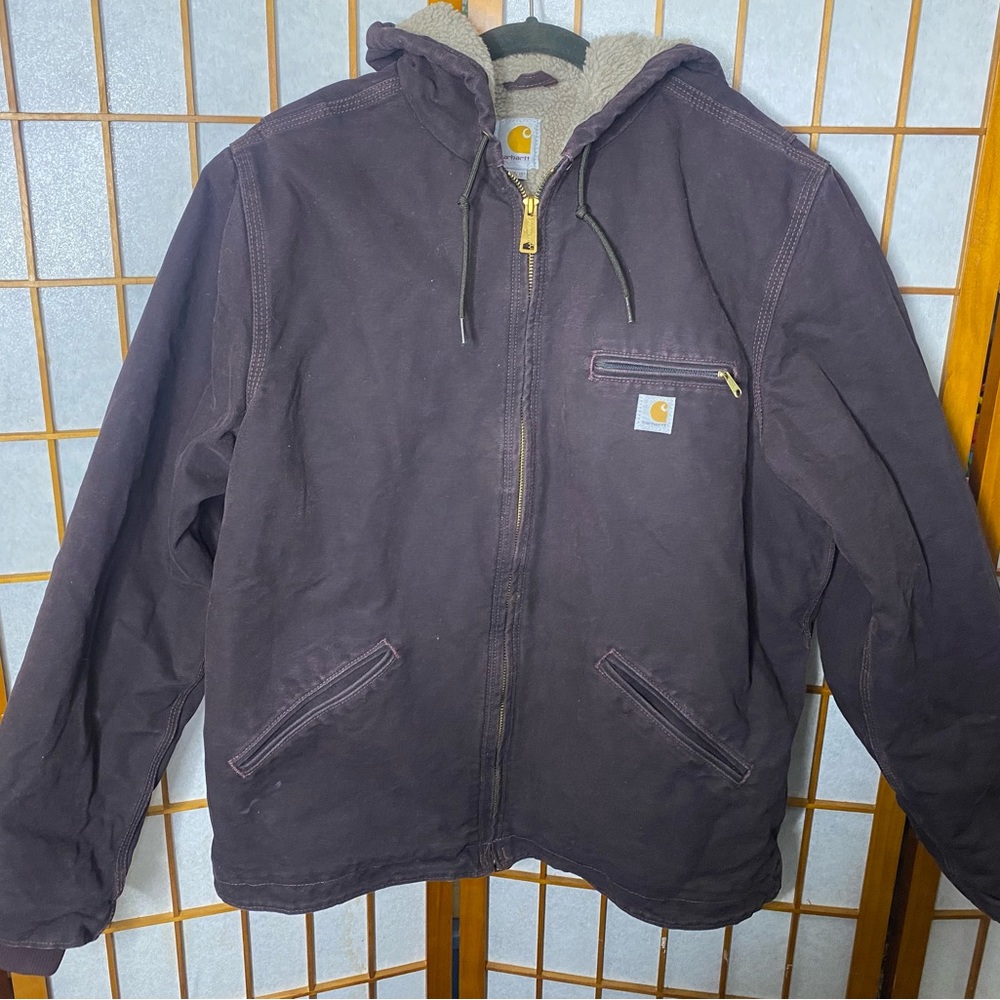 SOLD Carhartt Jacket Women Size XL Plum
